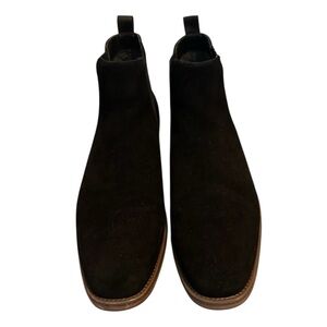 Apt. 9 Men's Black Suede Chelsea Boots